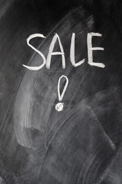 stock image Sale written on blackboard