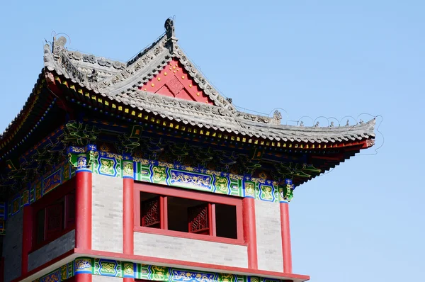 Kínai ősi épületben — Stock Fotó