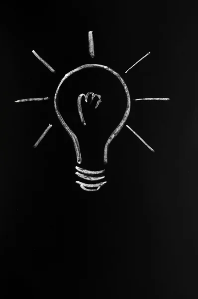 Glödlampa, innovation — Stockfoto