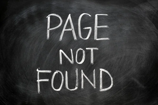 Page not found — Stock Photo, Image