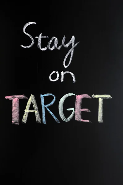Stay on target — Stock Photo, Image