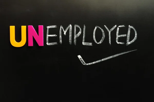 Employed and unemployed — Stock Photo, Image