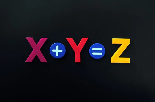 Stock image Math formula of x plus y