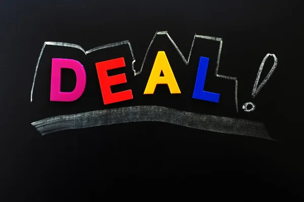 Deal concept — Stock Photo, Image