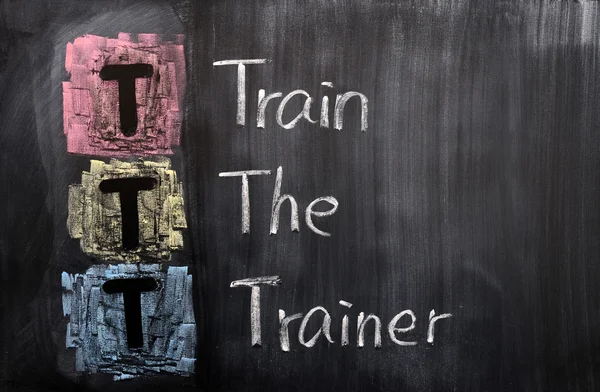 Acronimo di TTT per Train the Trainer — Foto Stock