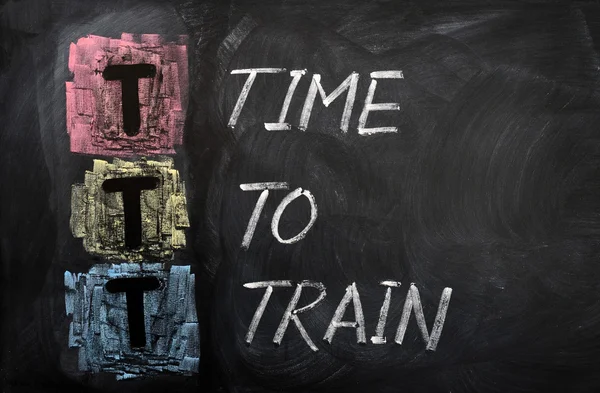 Acrónimo de TTT for Time To Train —  Fotos de Stock