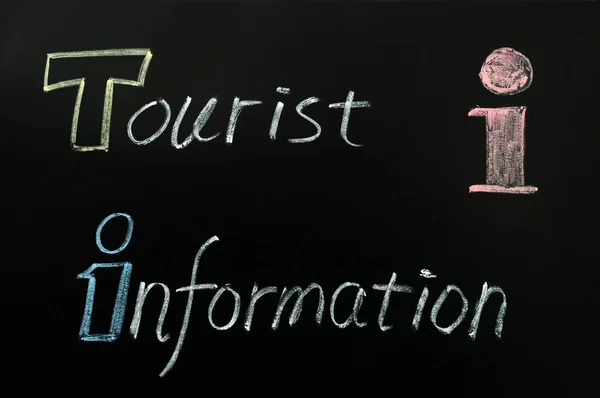 Toeristische informatie — Stockfoto