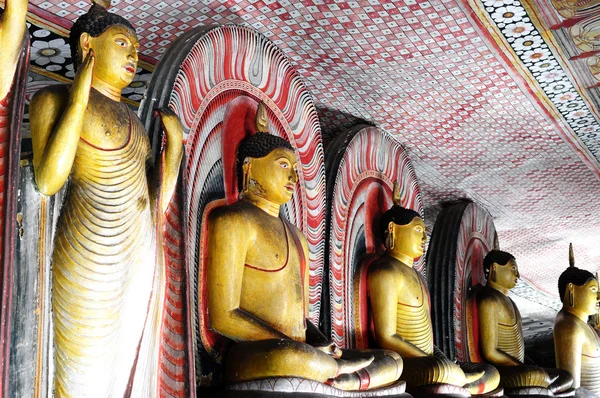 Historische Buddha-Statuen — Stockfoto
