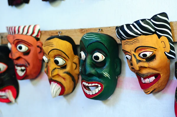 Traditionele maskers — Stockfoto