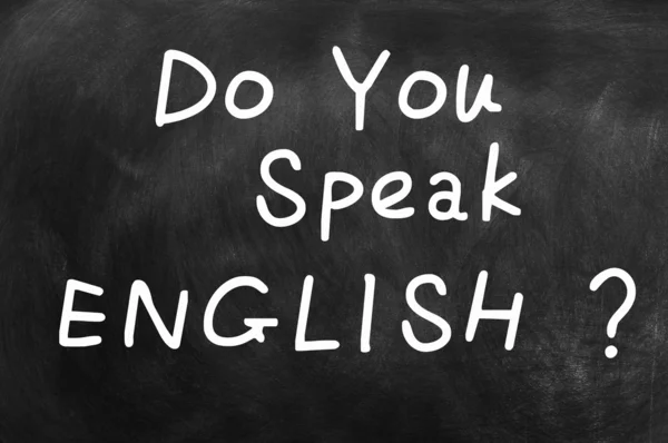 İngilizce biliyor musun? — Stok fotoğraf