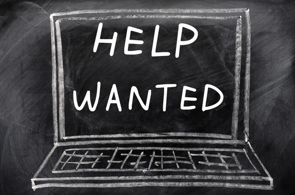 Help wanted — Stock Photo, Image