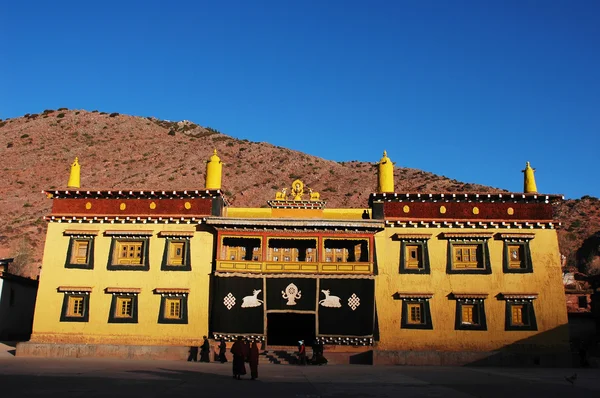 Lamaserie tibetane — Foto Stock