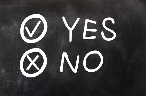 Ναι και όχι — Φωτογραφία Αρχείου