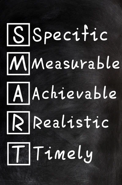 Acronym of SMART — Stock Photo, Image