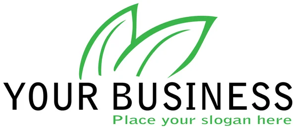 Logo floral — Stock Vector