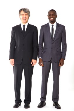 Two businessmen clipart