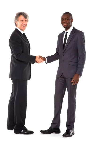 Empresarios dándose la mano — Foto de Stock