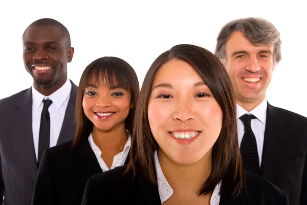 Multi-ethnic team — Stock Photo, Image