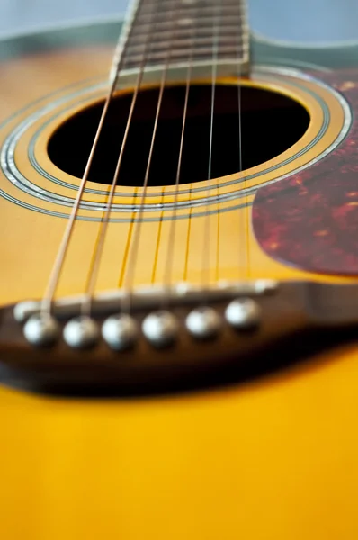 Detalhes da guitarra — Fotografia de Stock