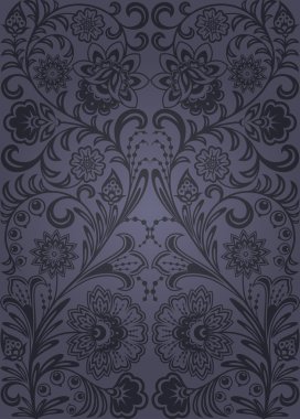 Decorative seamless pattern clipart