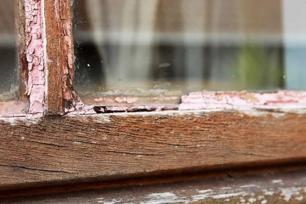 Casa Reparación Mantenimiento Marco de ventana de madera —  Fotos de Stock