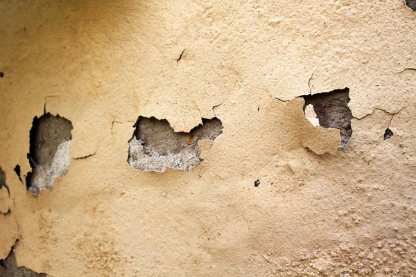 Home Reparatie onderhoud water beschadigde peeling externe verf — Stockfoto