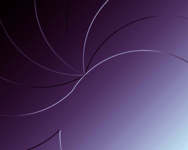 Bright Purple Gradient Bas Relief and Half Circle clipart