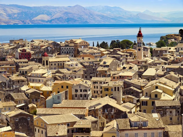 Telhados de Corfu — Fotografia de Stock