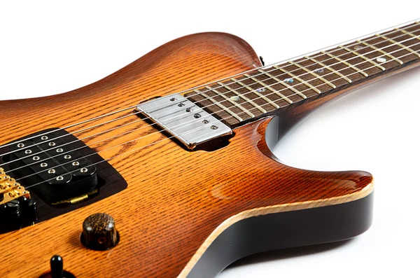 Krásná elektrická kytara — Stock fotografie