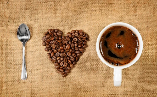 Me encanta el café. —  Fotos de Stock