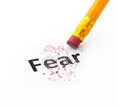 Fear concept clipart