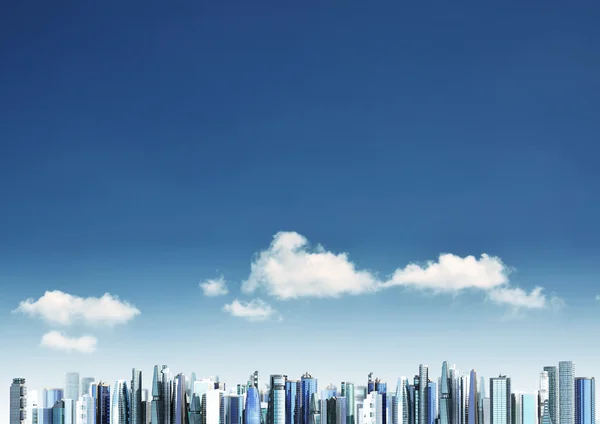 Modern City Background — Stock Photo, Image