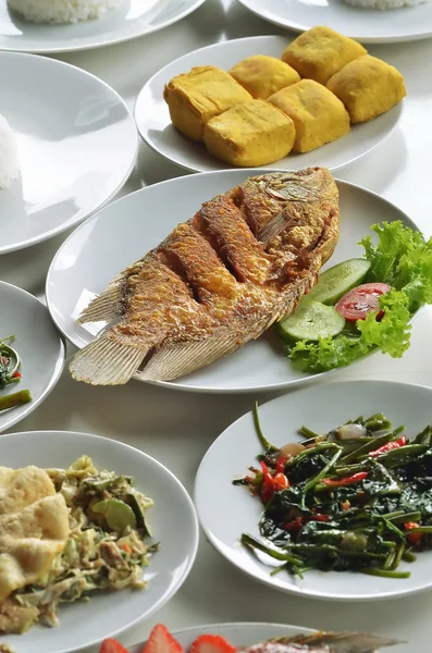 Indonesian Fried Fish food