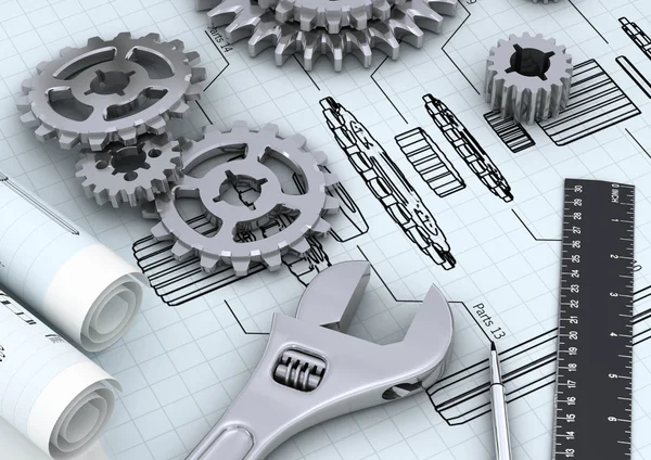 Concepto de ingeniería —  Fotos de Stock