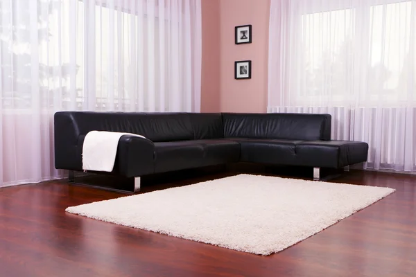 Sala de estar moderna com sofá-cama . — Fotografia de Stock