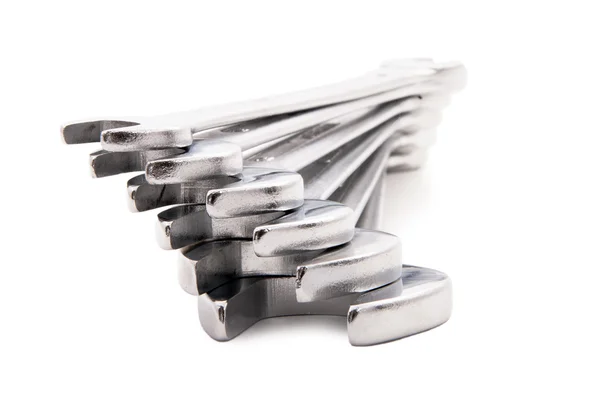 Spanner stacked, on the other scale. — Stock Photo, Image