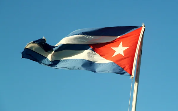 쿠바 공화국의 국기 — 스톡 사진