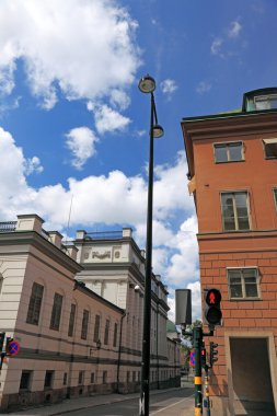 Mimari Merkezi stockholm City. İsveç, Avrupa.