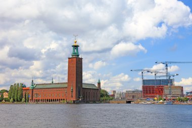 Stockholm city hall, İsveç, Avrupa.