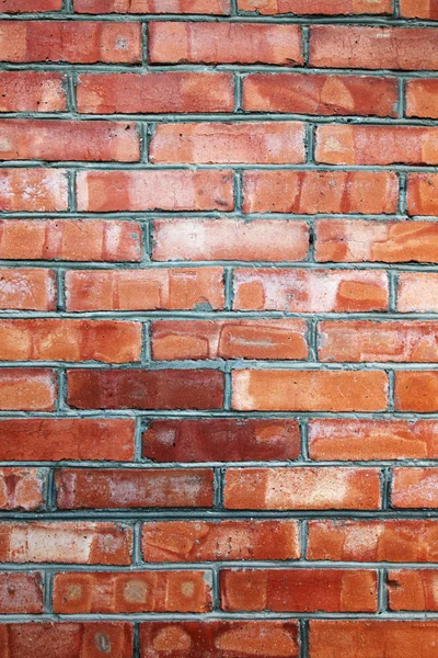 Wall made of bricks. Vertical textured background or backdrop. — Stock Photo, Image