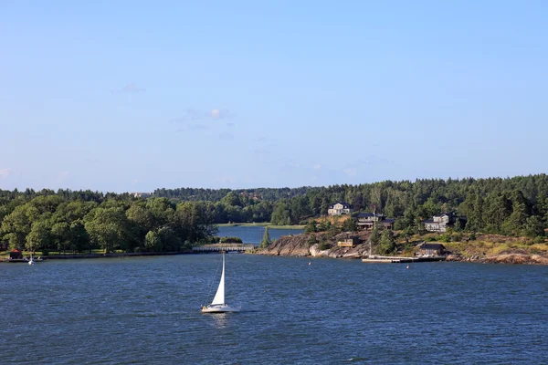 Paesaggio dell'arcipelago baltico in Svezia, Europa . — Foto Stock