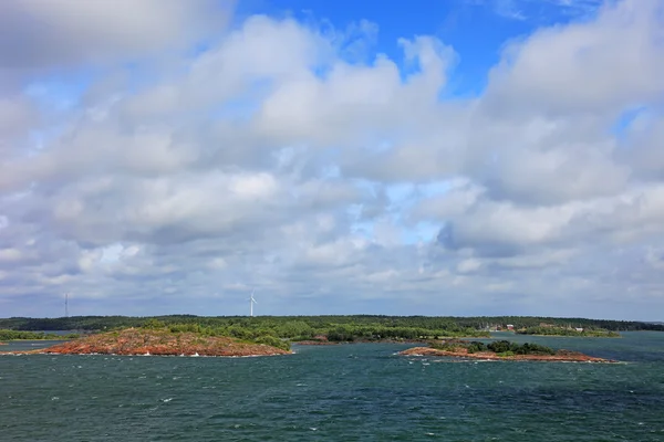 Paysage de l'archipel de la mer Baltique en Suède, Europe . — Photo