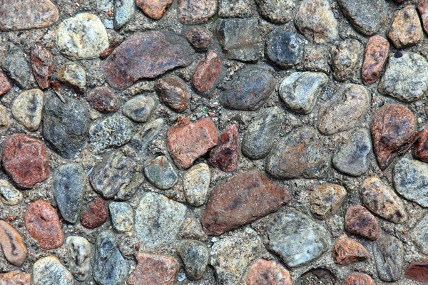 織り目加工の小石の歩道の背景. — ストック写真