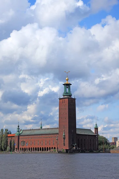Câmara Municipal de Estocolmo, Suécia, Europa . — Fotografia de Stock
