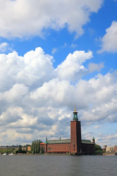 Stockholm city hall, İsveç, Avrupa. — Stok fotoğraf