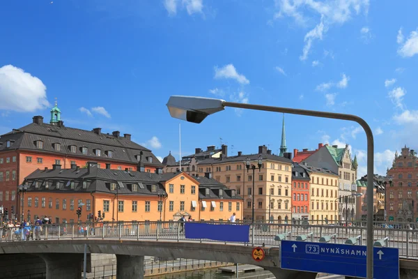 Stadsbilden i centrala stockholm. — Stockfoto