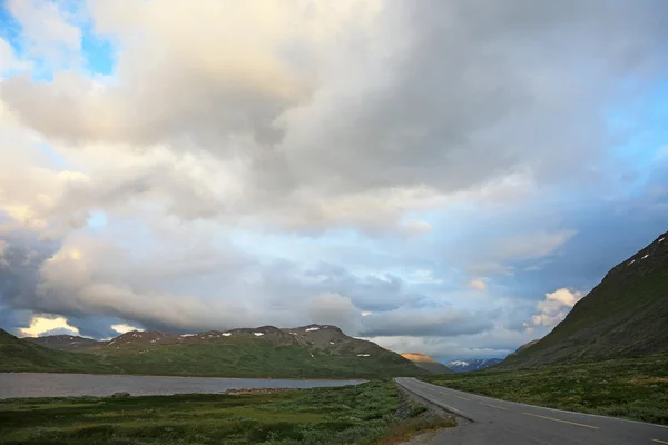 Droga z oslo do bergen. Norwegia, Skandynawii Europy. — Zdjęcie stockowe