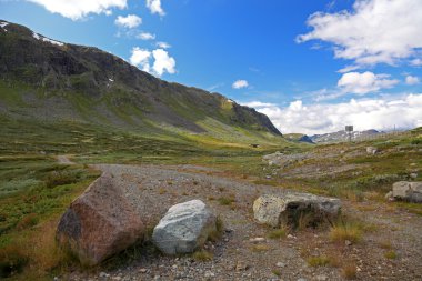 Norveç dağlar, İskandinav Avrupa Panoraması.