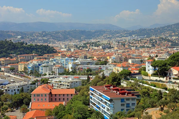 Cityscape widok miasta w Nicei, Francja, Europa. — Zdjęcie stockowe