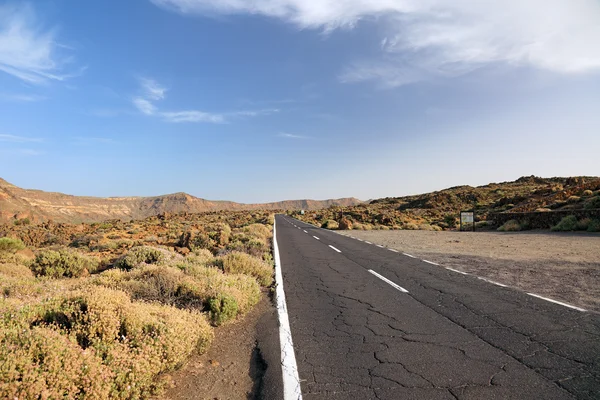 Дорога до Ель Тейде, Національний парк на острові Тенеріфе, Кана — стокове фото